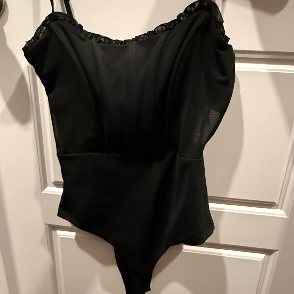 Princess Polly Black Bodysuit